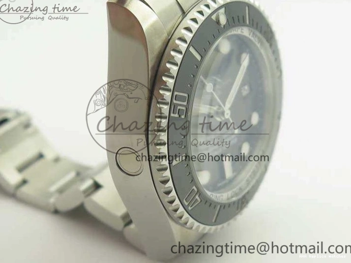 Best AAA Replica Sites Black DEEPSEA ARF Bracelet 904L 1:1 Best Case And SH SS 116660 3484 WaterResistant Sea-Dweller Edition 1217